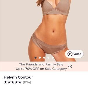 Adore Me Helynn Contour Bra Set - Tan